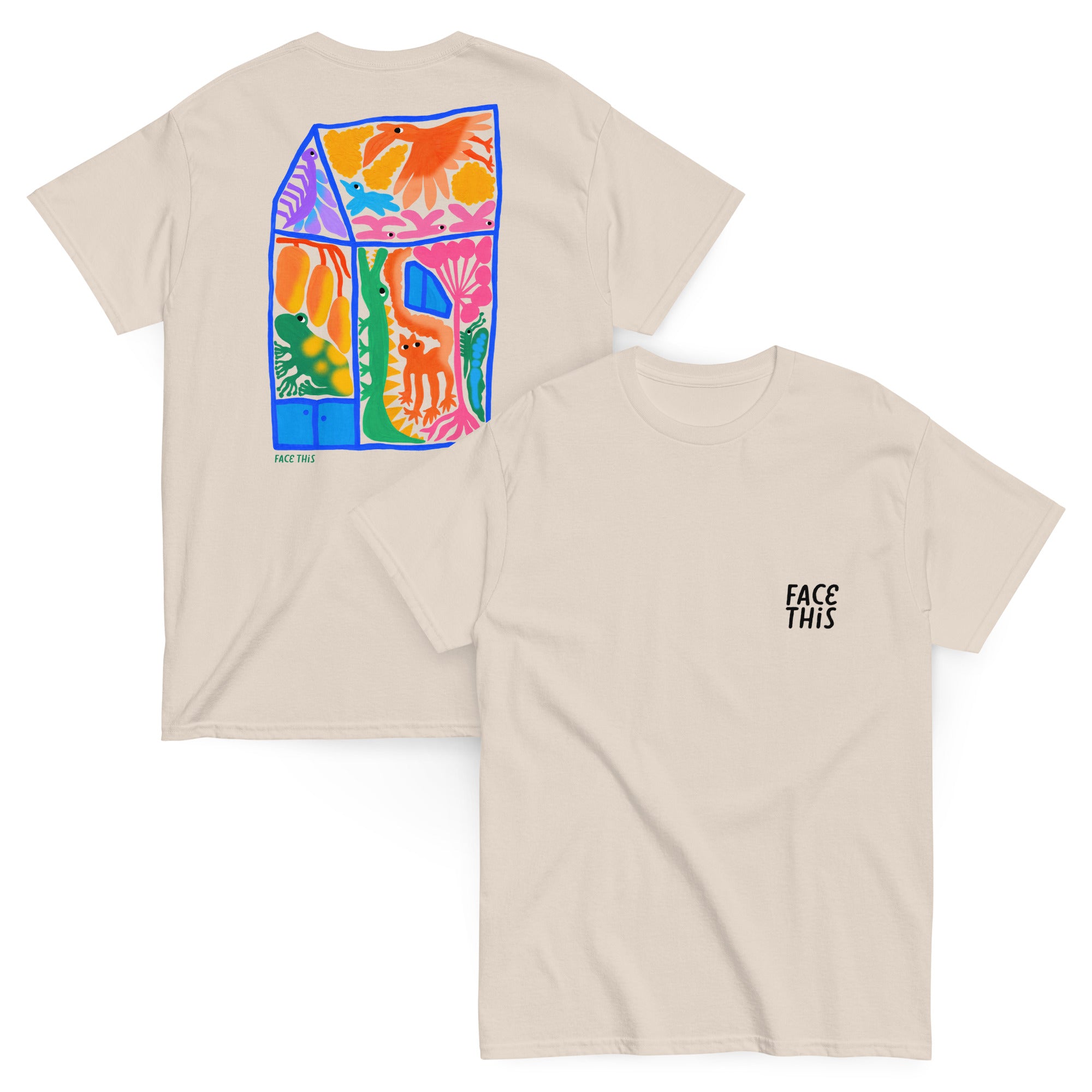 Liv Lee x Chelsia (11) T-shirt [back] | Face This