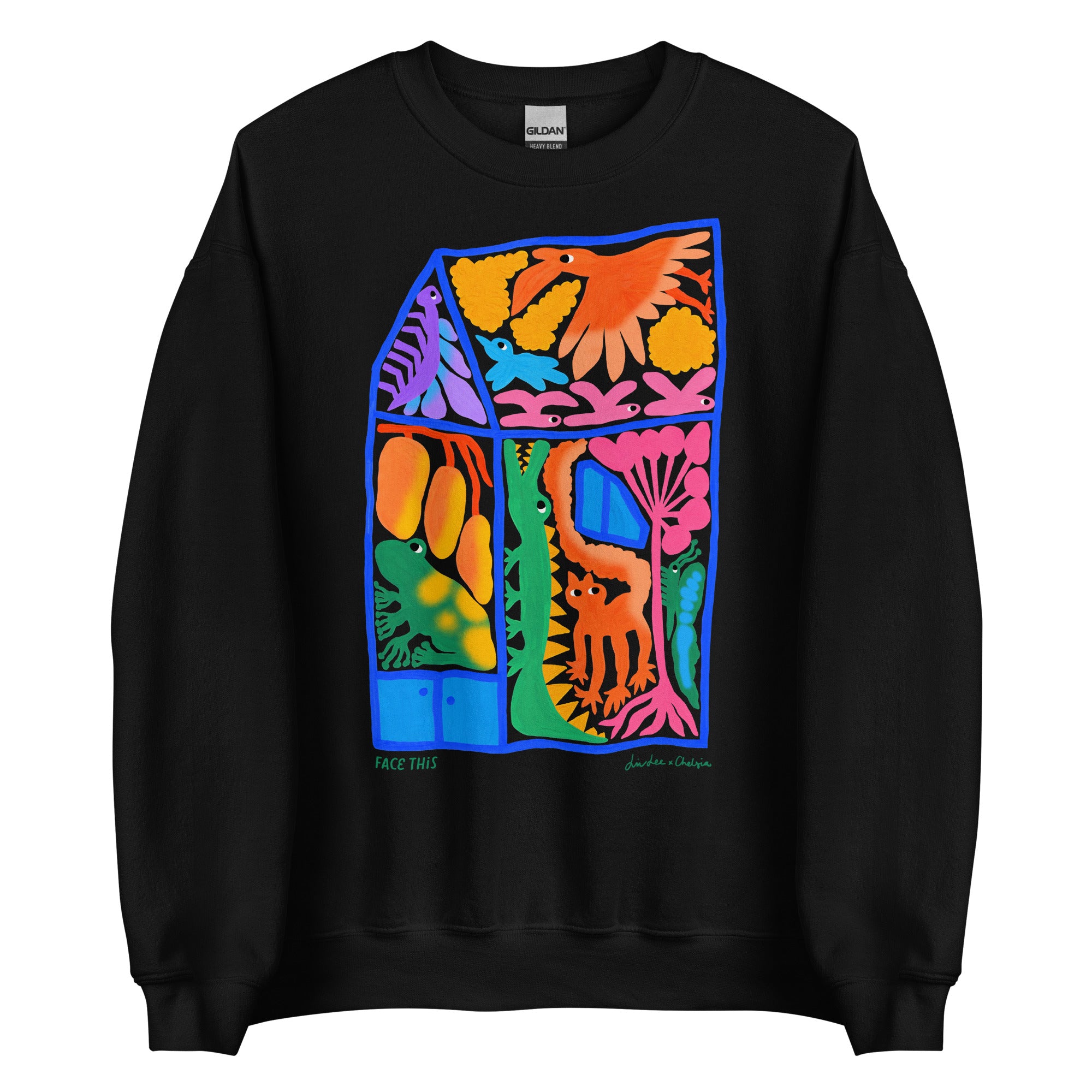 Liv Lee x Chelsia (11) sweater | Face This